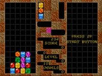 Columns sur Sega Megadrive